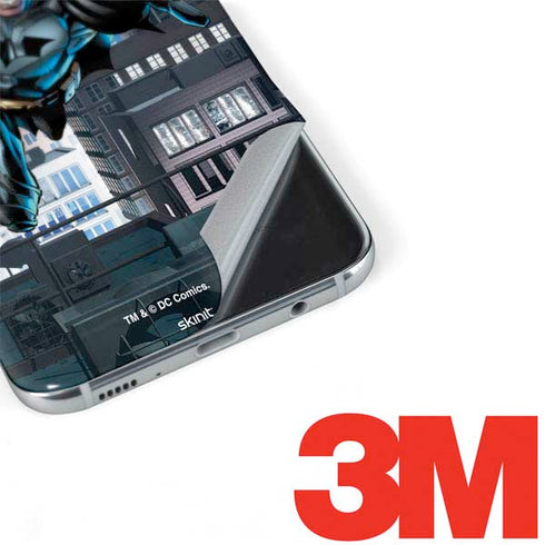 DC Comics Batman Dark Knight Comic Art Action Pose Galaxy S8 Plus Skin